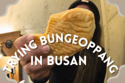First Time Trying Bungeoppang in Busan, Korea